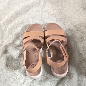 Tan Strappy Sandals